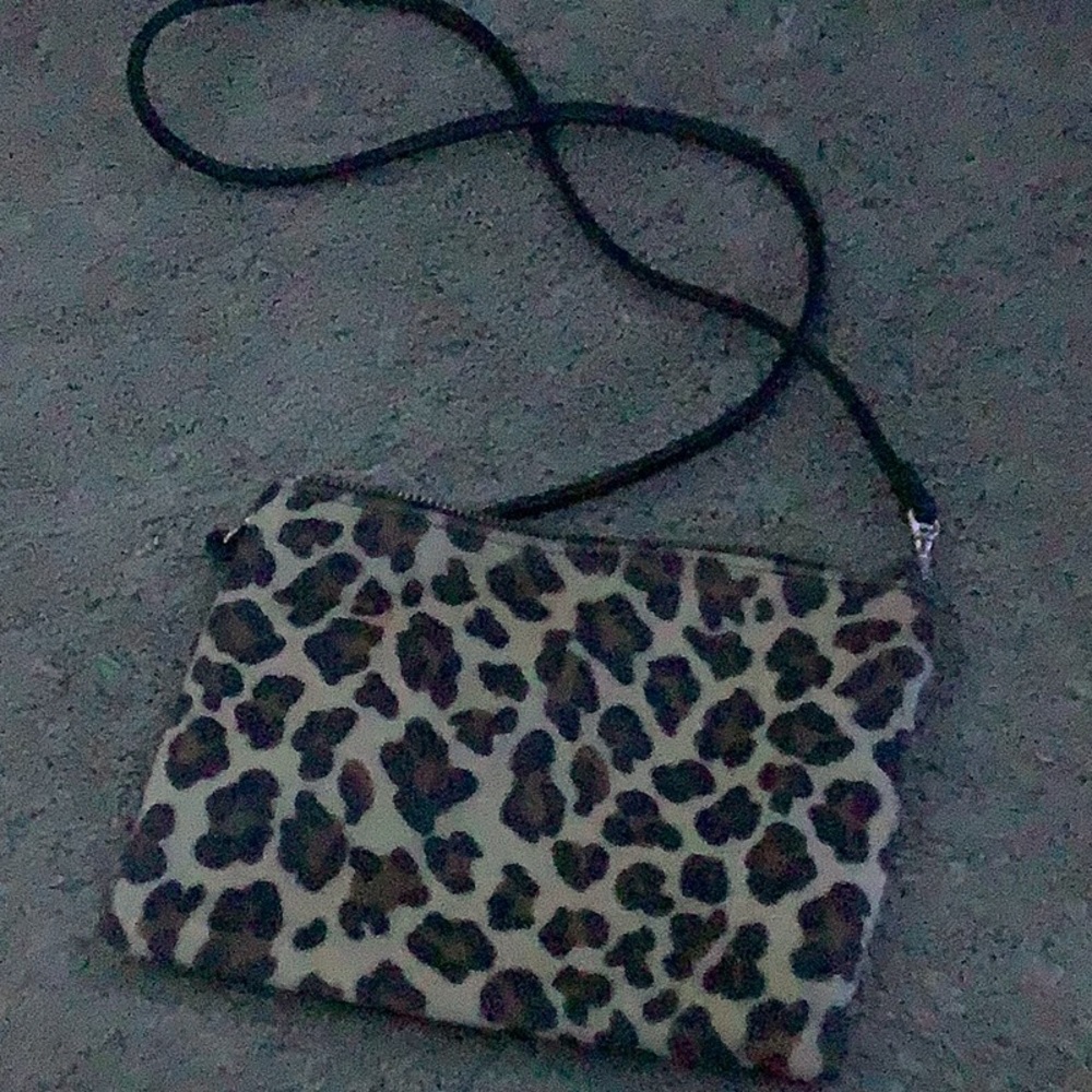 cheetah cross body bag